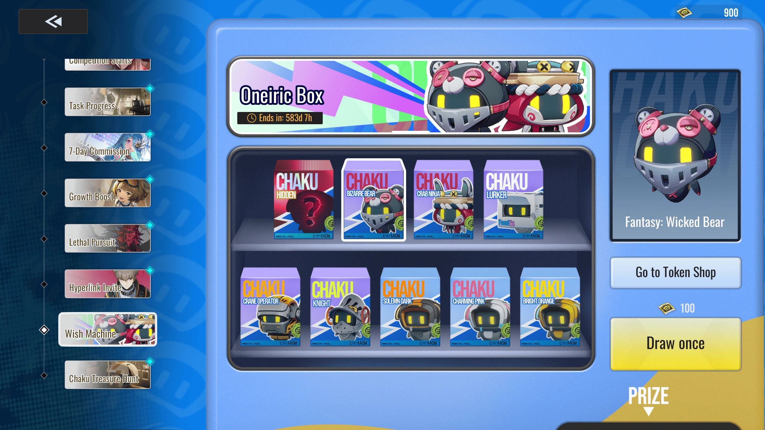 Prismatic Wish Machine Showcase